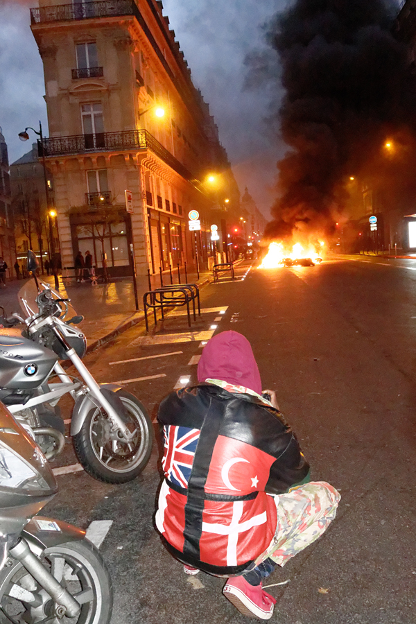 Paris - Gilets Jaunes - Rue du 4 septembre 08-12-2018 #-22