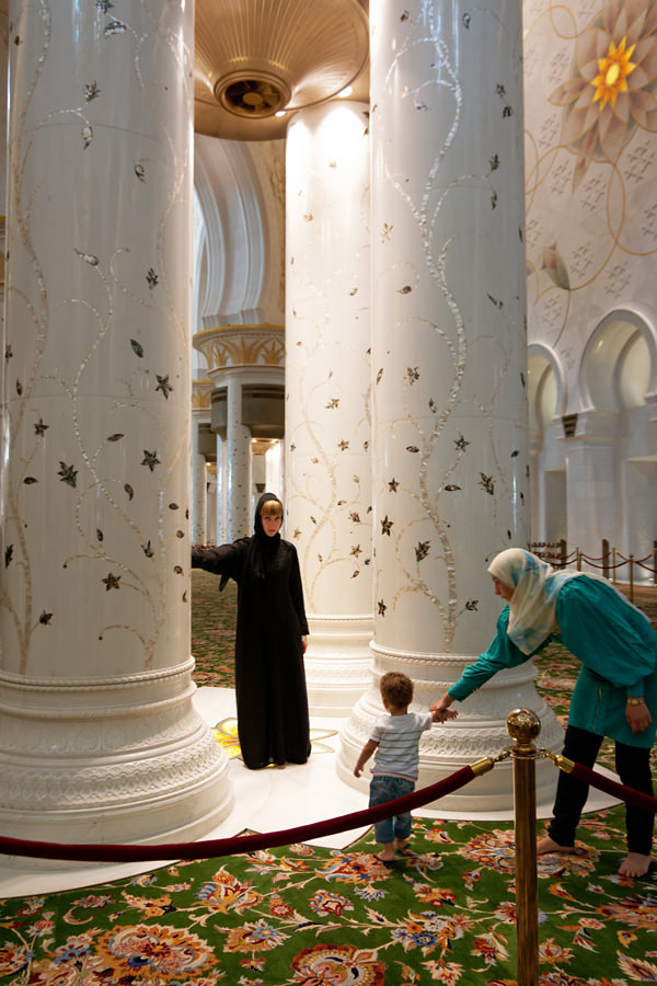 United Arab Emirates - Abu Dhabi - Sheikh Zayed Grand Mosque 18-10-2013 #-90