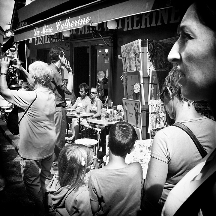 Paris -  Place du Tertre 10-08-2013 #02