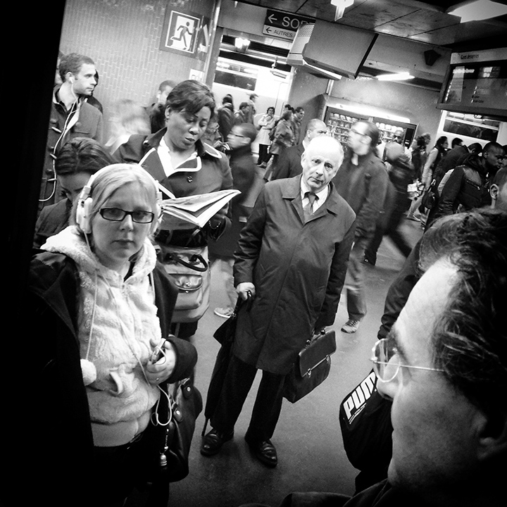 Paris - Châtelet RER station 21-05-2013