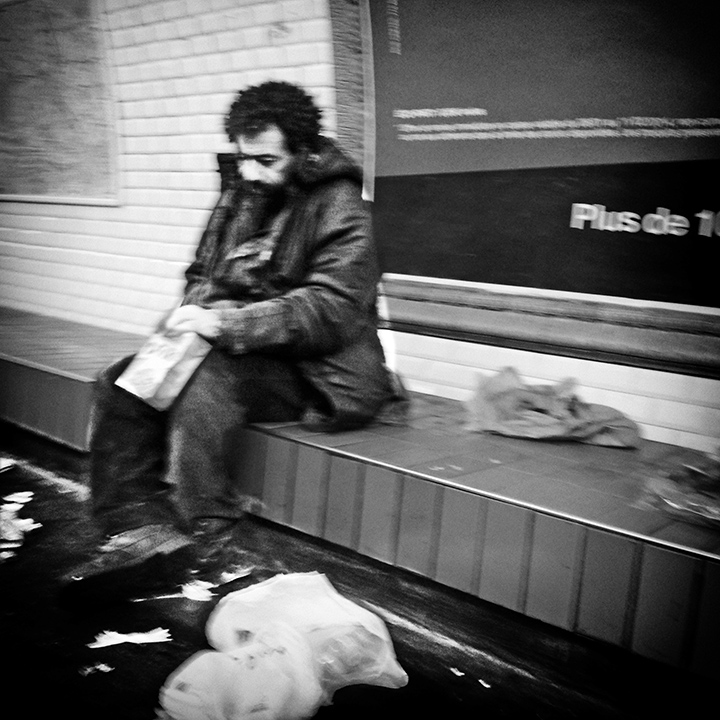 Paris - Châtelet subway station 11-01-2014 #01