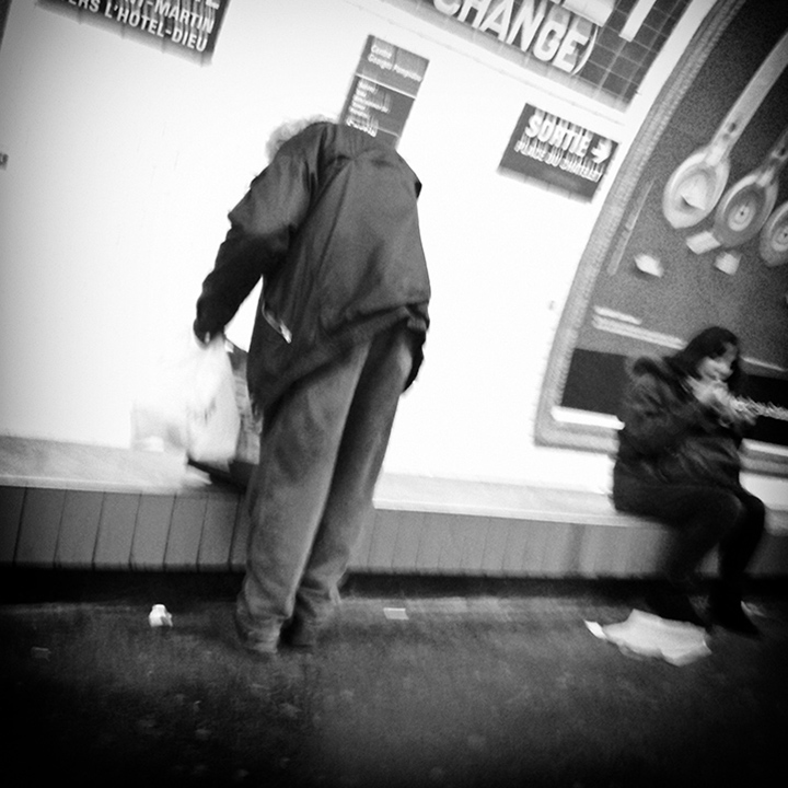 Paris - Châtelet subway station 11-01-2014 #06