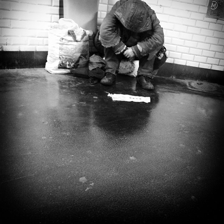 Paris - Châtelet subway station 30-07-2014 #05