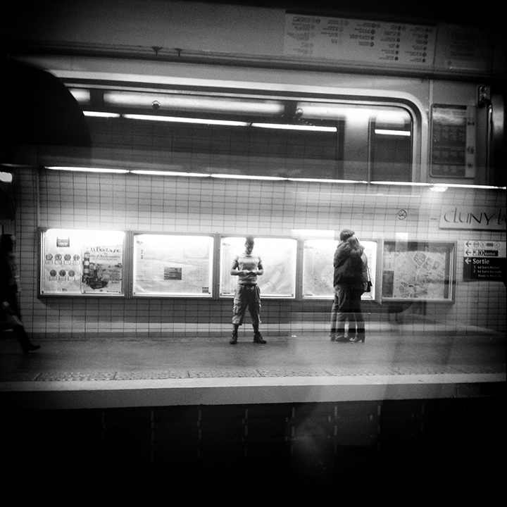 Paris - Cluny-La Sorbonne station 27-04-2013