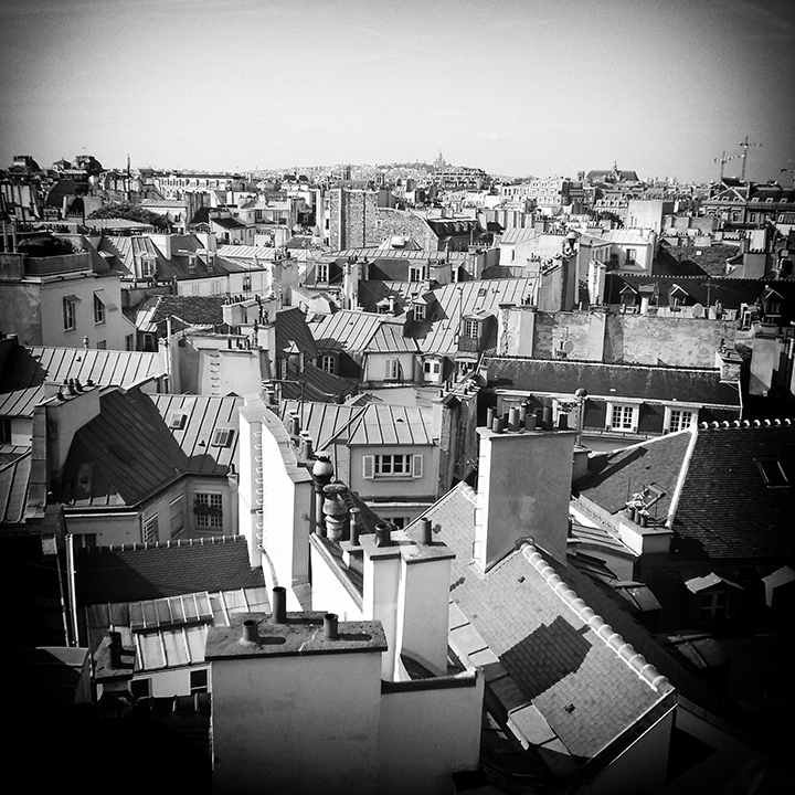 Paris - Depuis la Maison de la recherche de La Sorbonne 05-07-2013 #02
