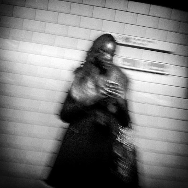 Paris - Grands Boulevards subway station 12-02-2015