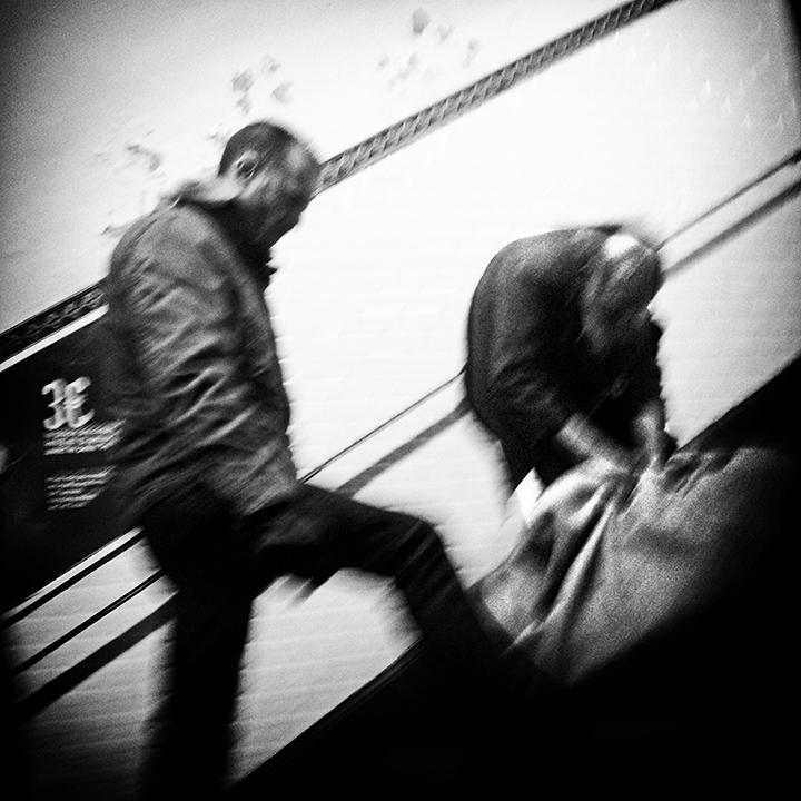 Paris - Grands boulevards subway station 13-01-2014 #02