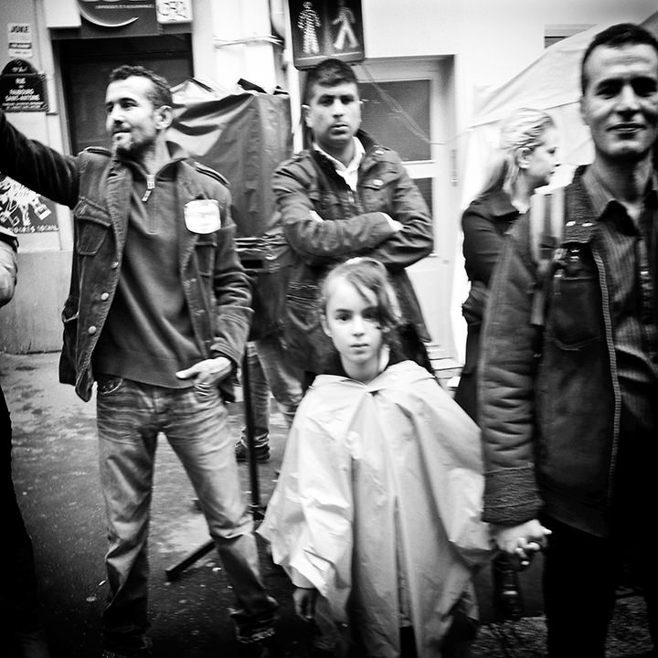 Paris - Labor Day Demonstration - Rue du Faubourg Saint-Antoine 01-05-2014 #-19