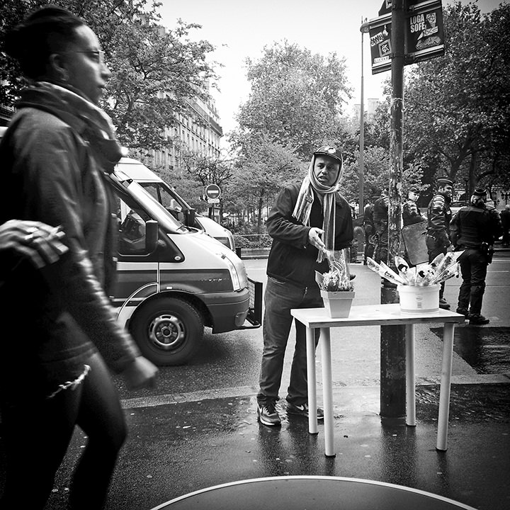 Paris - Labor day demonstration between Place de la République et Place Léon Blum 01-05-2015 #-38