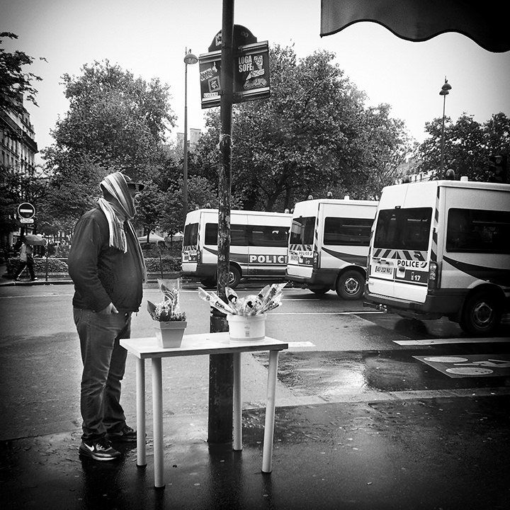 Paris - Labor day demonstration between Place de la République et Place Léon Blum 01-05-2015 #-42