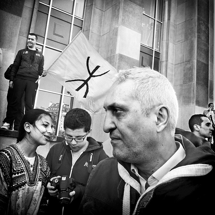 Paris - Levée du drapeau Kabyle - Esplanade du Trocadéro 18-04-2015 #-28