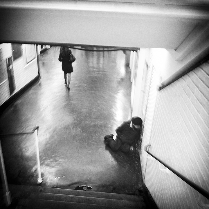 Paris - Place d&#39;Italie subway station 22-12-2014 #04