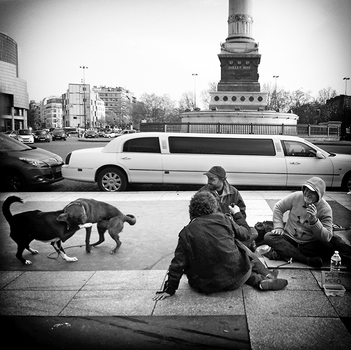 Paris - Place de la Bastille 20-04-2013