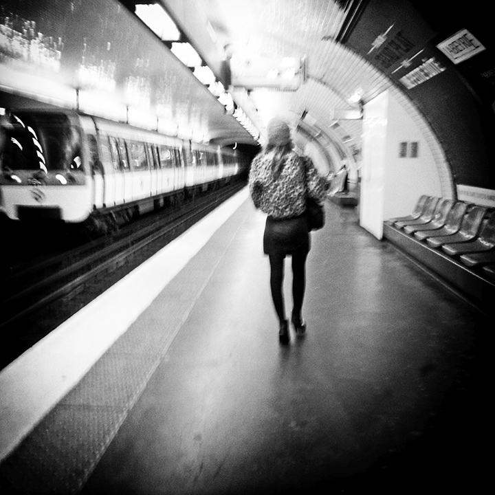 Paris - Place Monge subway station 11-02-2014