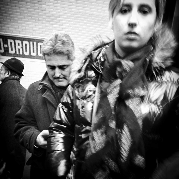 Paris - Richelieu Drouot subway station 12-12-2014 #03