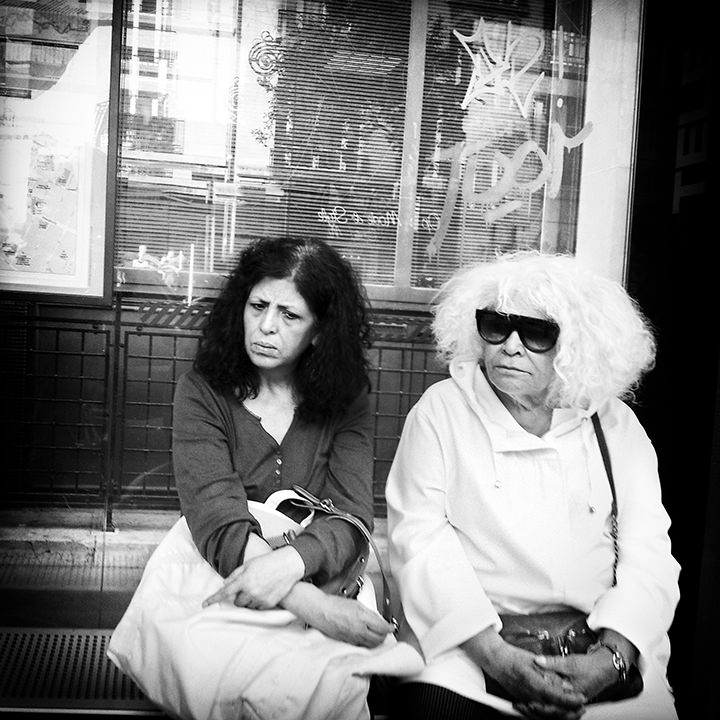 Paris - Rue Beaubourg - Bus 47 stop 11-09-2014 #02