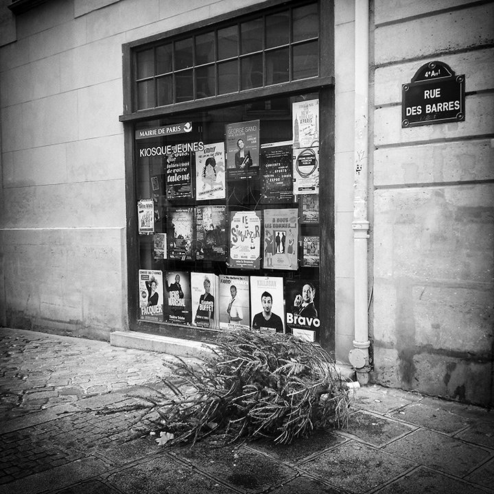 Paris - Rue des Barres 27-12-2014