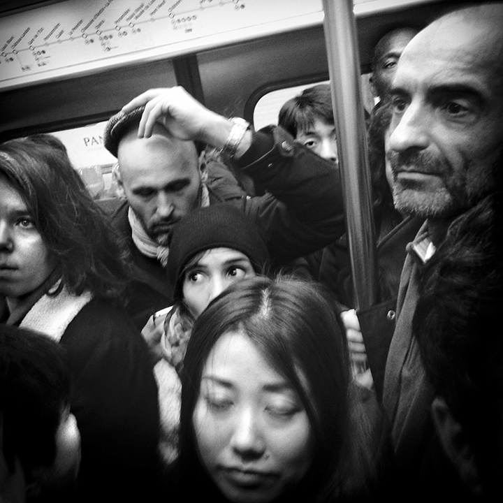 Paris - Subway line 7 11-01-2015 #02 copie