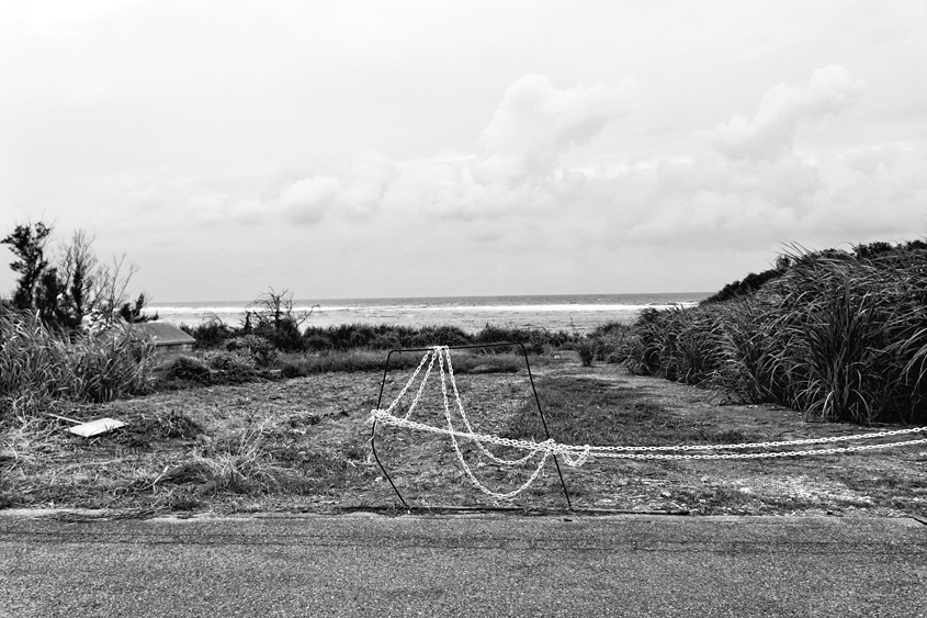 Japan - Okinawa - Blue cave area 03-10-2013 #01 (travaillée) N&#38;B