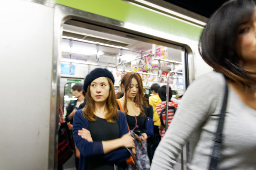 Japan - Tokyo - Shinjuku station 14-10-2013 #-36