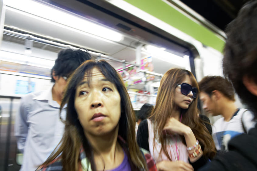 Japan - Tokyo - Shinjuku station 14-10-2013 #-42