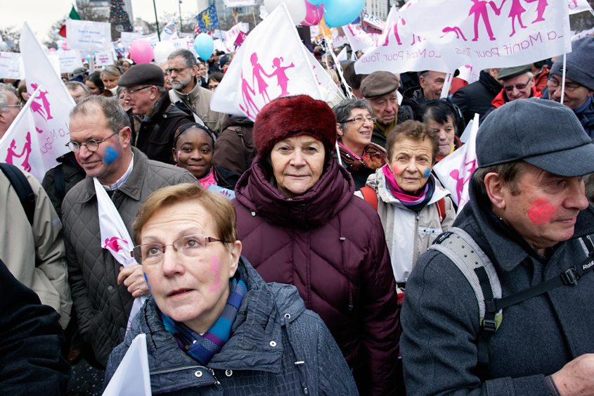 Manifestation contre le mariage pour tous - Paris - Place d&#39;Italie au Champ de Mars 13-01-2013 #-304