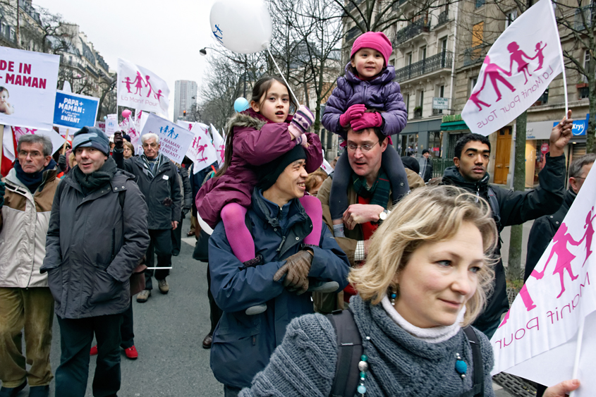 Manifestation contre le mariage pour tous - Paris - Place d&#39;Italie au Champ de Mars 13-01-2013 #-39
