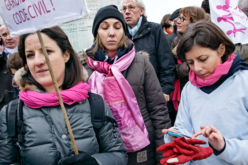 Manifestation contre le mariage pour tous - Paris - Place d&#39;Italie au Champ de Mars 13-01-2013 #-489