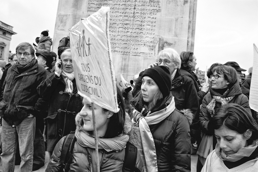 Manifestation contre le mariage pour tous - Paris - Place d&#39;Italie au Champ de Mars 13-01-2013 #-492