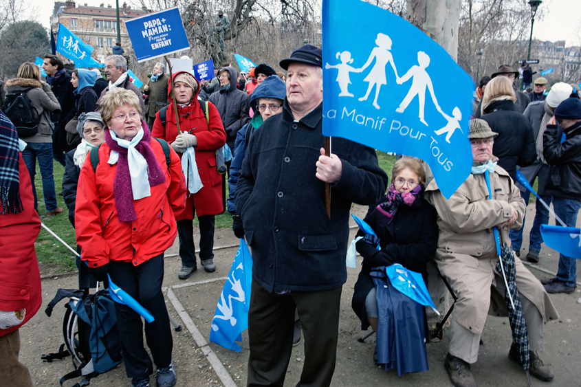 Manifestation contre le mariage pour tous - Paris - Place d&#39;Italie au Champ de Mars 13-01-2013 #-678