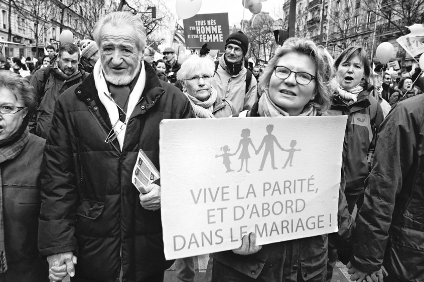 Manifestation contre le mariage pour tous - Paris - Place d&#39;Italie au Champ de Mars 13-01-2013 #-8