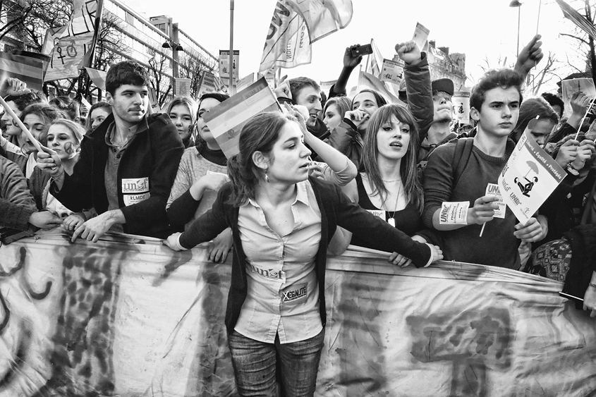 Manifestation pour le mariage pour tous - Paris - Place Denfert-Rochereau à Place de la Bastille 27-01-2013 #-218