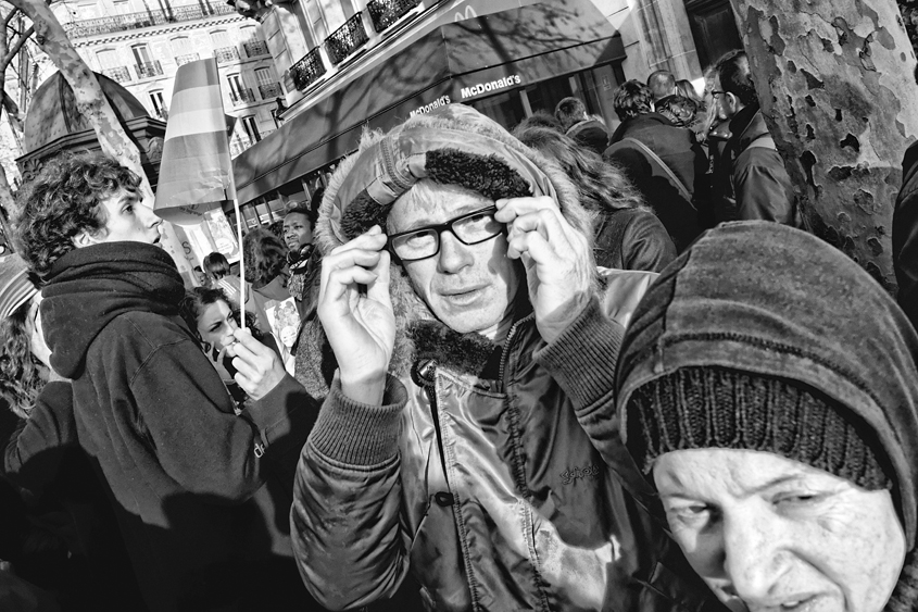 Manifestation pour le mariage pour tous - Paris - Place Denfert-Rochereau à Place de la Bastille 27-01-2013 #-433