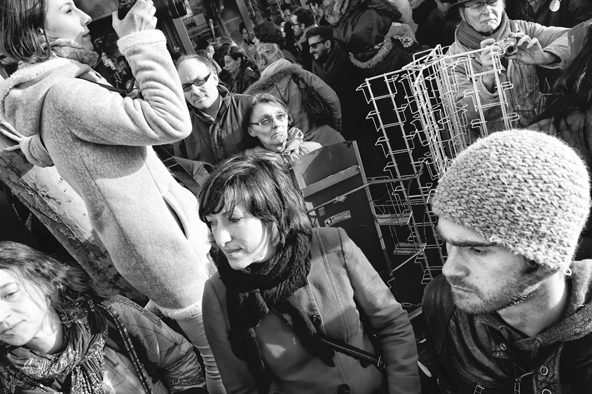 Manifestation pour le mariage pour tous - Paris - Place Denfert-Rochereau à Place de la Bastille 27-01-2013 #-447