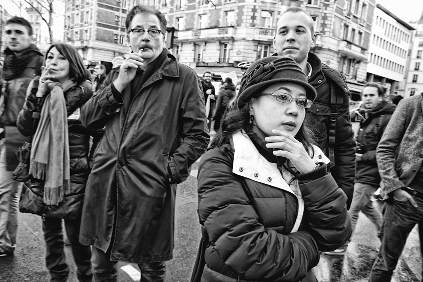 Manifestation pour le mariage pour tous - Paris - Place Denfert-Rochereau à Place de la Bastille 27-01-2013 #-578