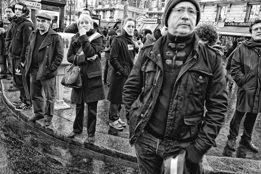 Manifestation pour le mariage pour tous - Paris - Place Denfert-Rochereau à Place de la Bastille 27-01-2013 #-580