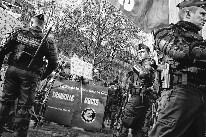 Manifestation pour le mariage pour tous - Paris - Place Denfert-Rochereau à Place de la Bastille 27-01-2013 #-74