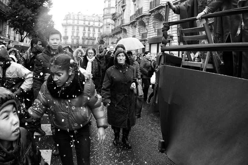 Paris - Chinese New Year Parade 21-02-2015 #-251 (travaillée) N&#38;B