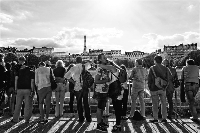 Paris - Esplanade des Invalides 14-07-2014 #-112 B&#38;W
