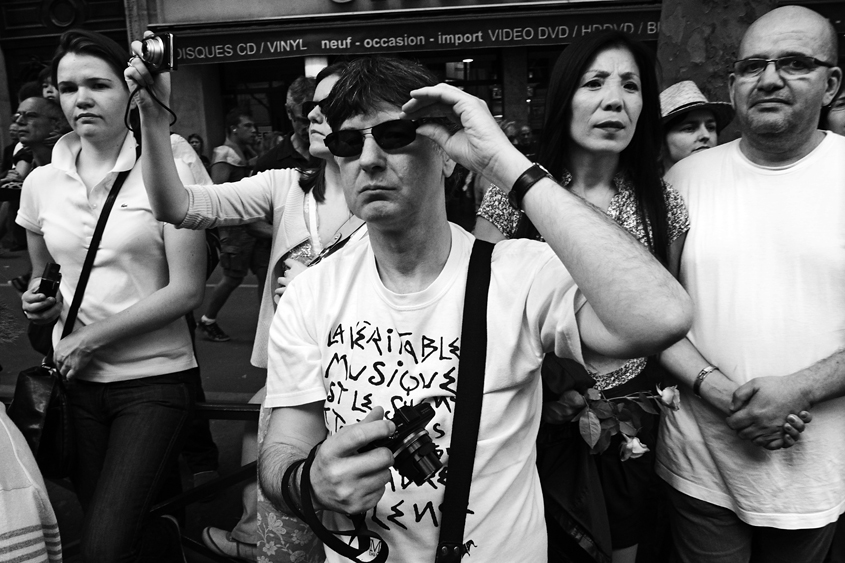 Paris - Gay Pride 30-06-2012 #-142 B&#38;W