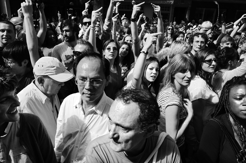 Paris - Gay Pride 30-06-2012 #-426 B&#38;W