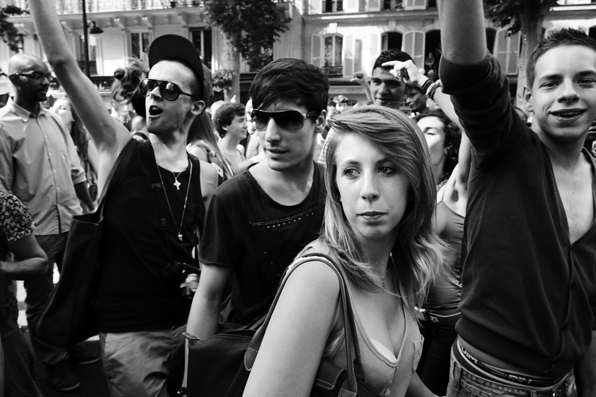 Paris - Gay Pride 30-06-2012 #-431 B&#38;W