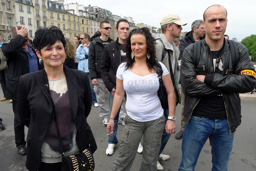 Paris - Manifestation des policiers - Pont St-Michel 11-05-2012 #24 (travaillée)