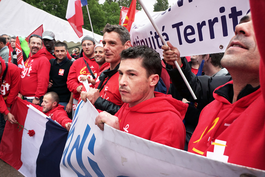 Paris - Place de Stalingrad - Rassemblement du Front de gauche 04-05-2012 #-134