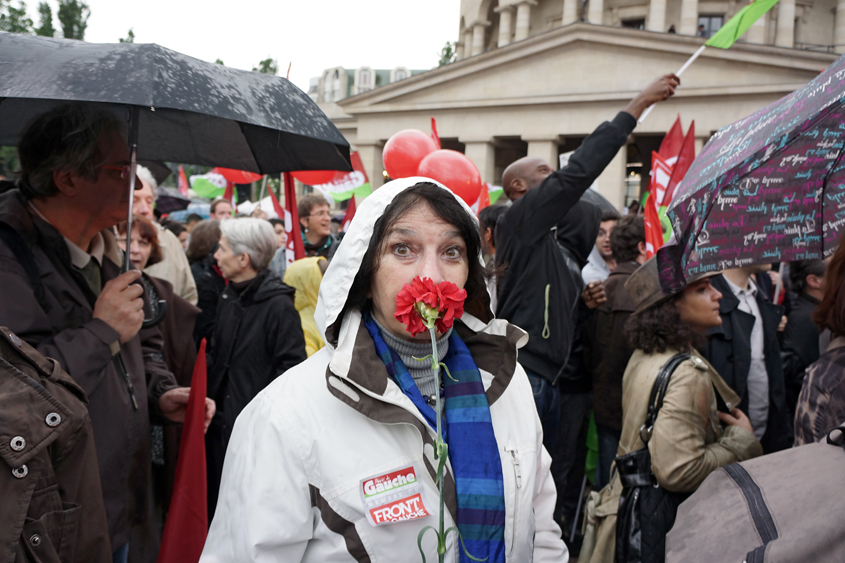 Paris - Place de Stalingrad - Rassemblement du Front de gauche 04-05-2012 #-97