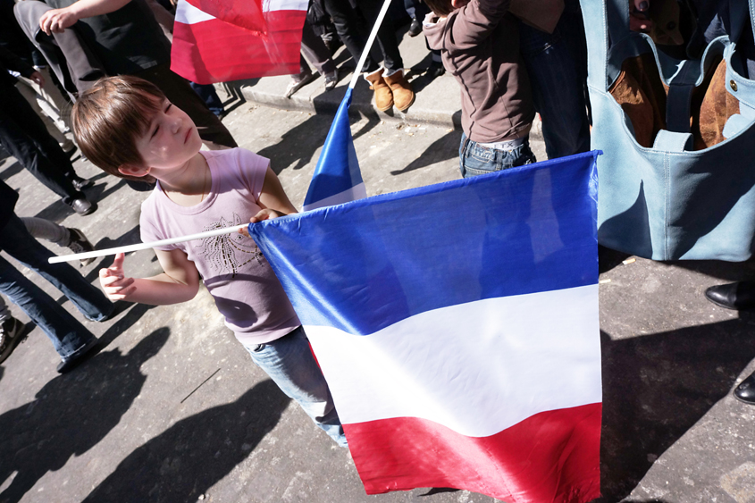 Paris - Place du Trocadéro - Rassemblement UMP 01-05-2012 #-120