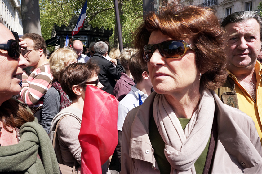 Paris - Place du Trocadéro - Rassemblement UMP 01-05-2012 #-155