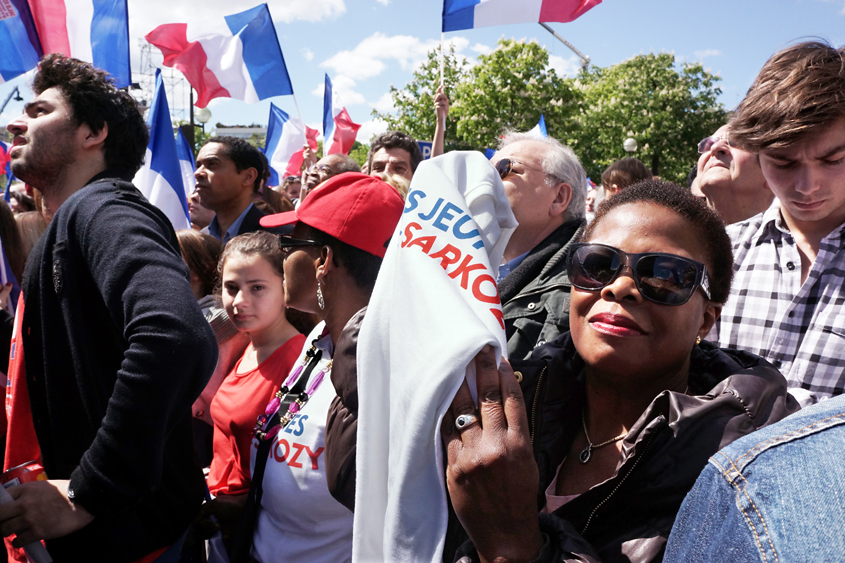 Paris - Place du Trocadéro - Rassemblement UMP 01-05-2012 #-193