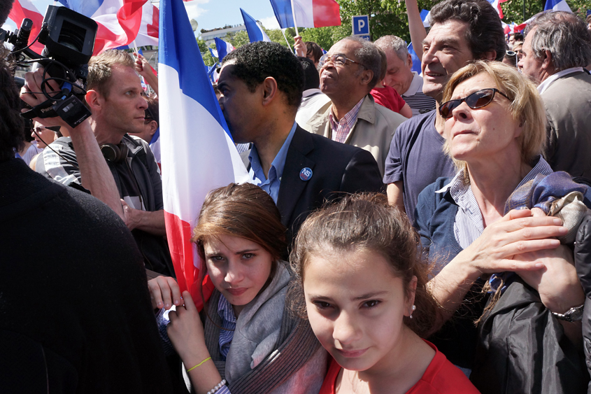 Paris - Place du Trocadéro - Rassemblement UMP 01-05-2012 #-199