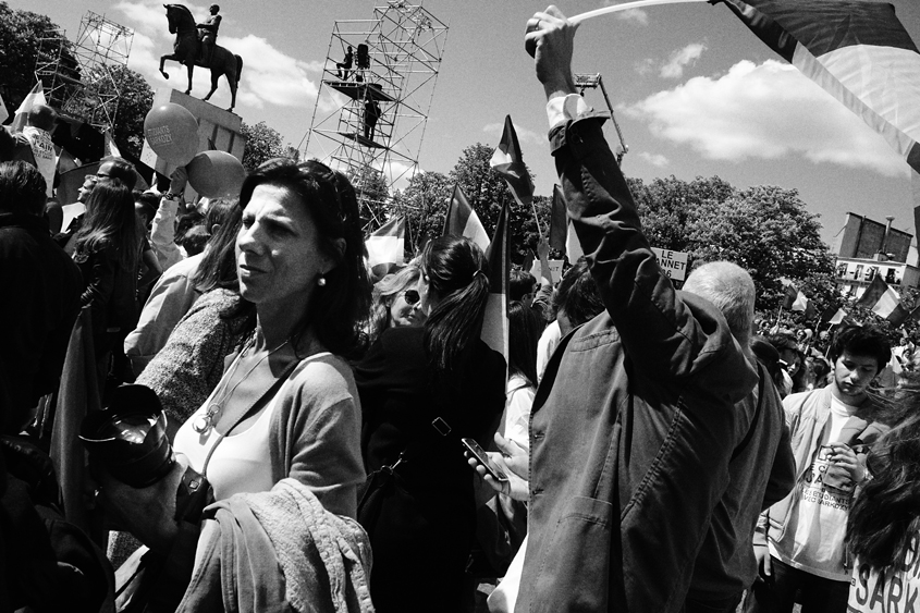 Paris - Place du Trocadéro - Rassemblement UMP 01-05-2012 #-218